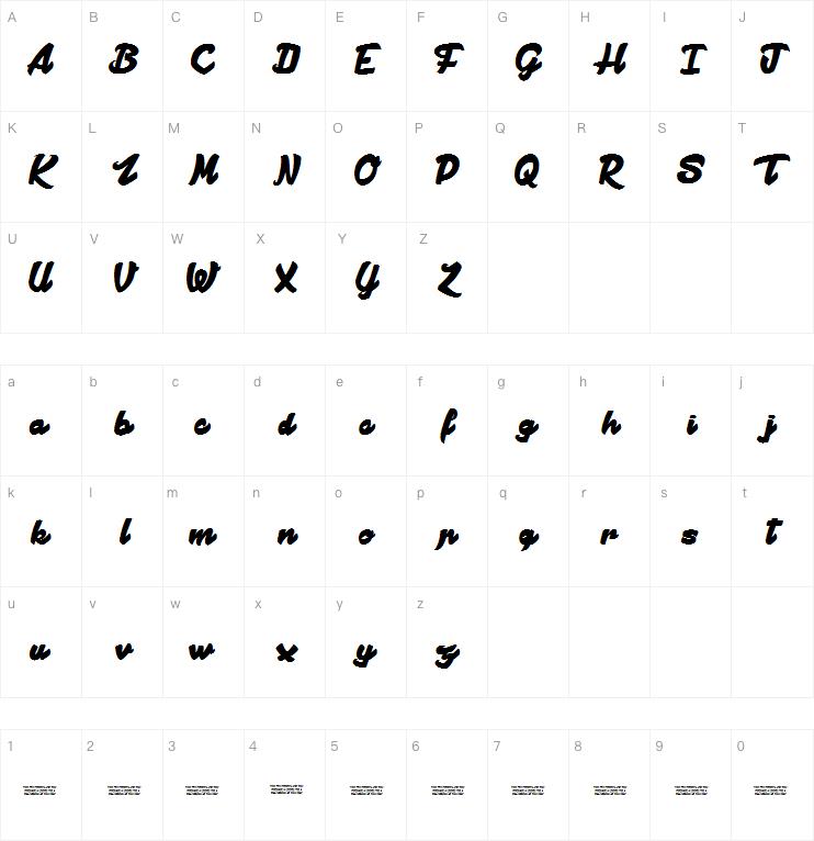 Manhattan Avenue字体