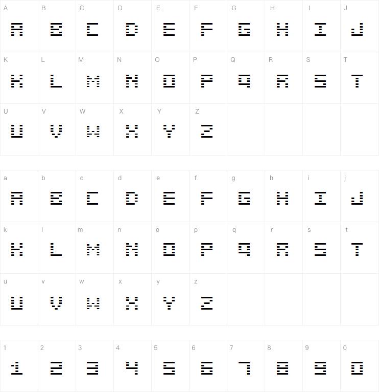 ManualPrint字体