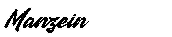 Manzein字体