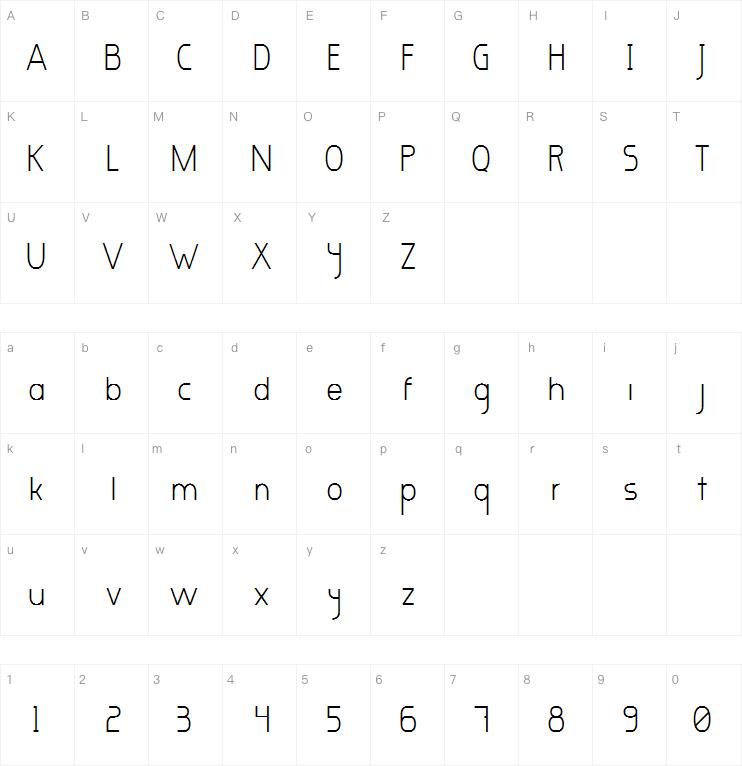 Marcelita Sans字体