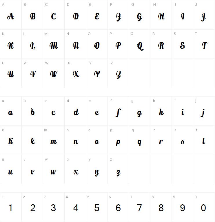 Marmellata Jam字体