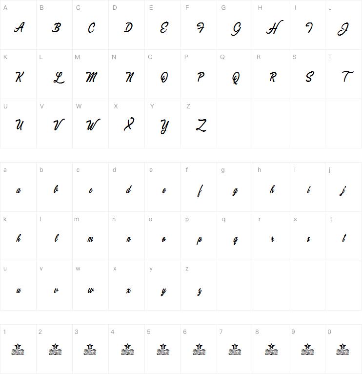 Marvelous Personal Use字体