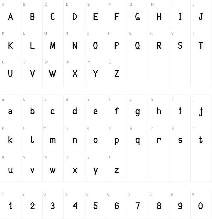 Mayuragifkas字体