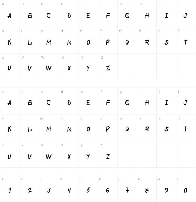 MB Before the End字体