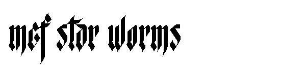 MCF Star Worms字体
