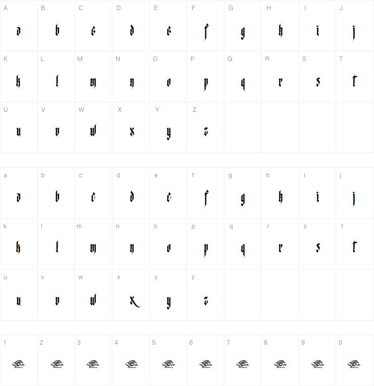 MCF Star Worms字体