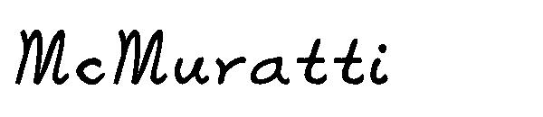 McMuratti字体