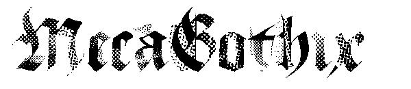 MecaGothix字体