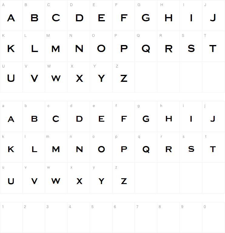 Media Gothic字体