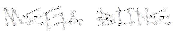 Mega Bone字体
