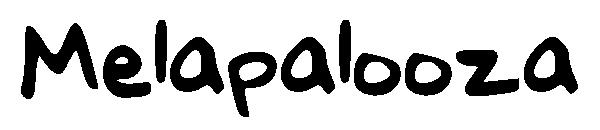 Melapalooza字体
