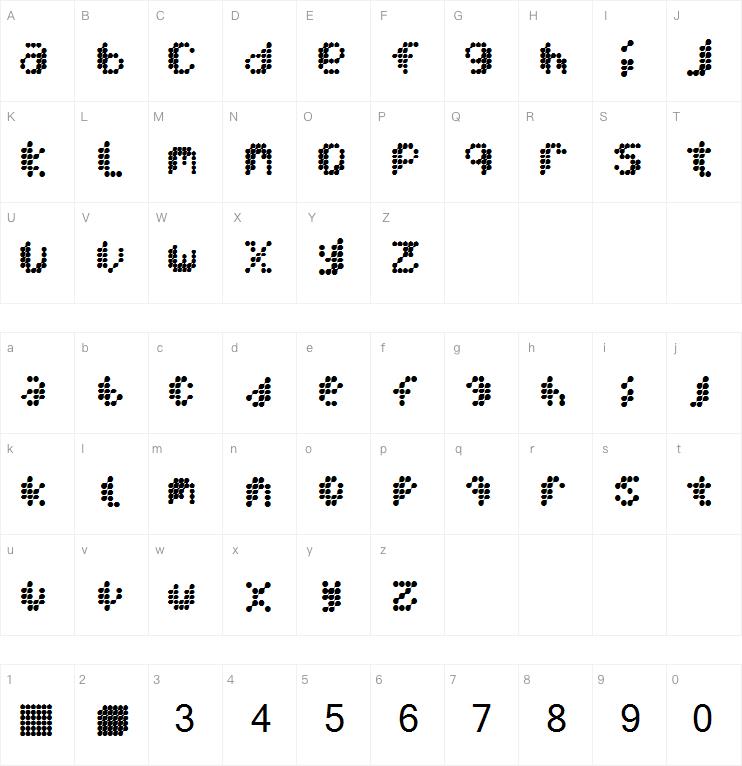 Mercury Blob字体