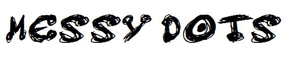 Messy Dots字体