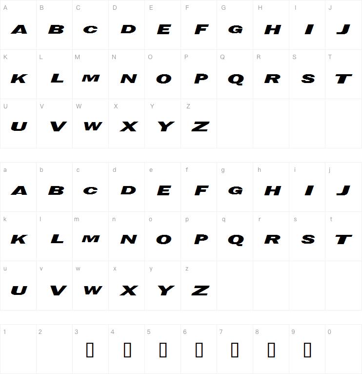 Metal Gear Solid字体