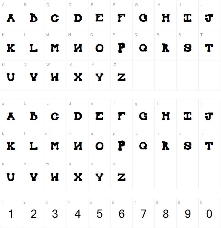 Mexican Knappett字体