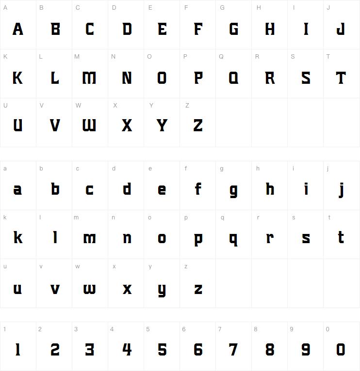 Mighty Mighty Friars字体