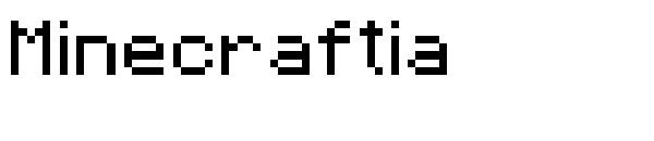 Minecraftia字体