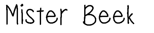 Mister Beek字体