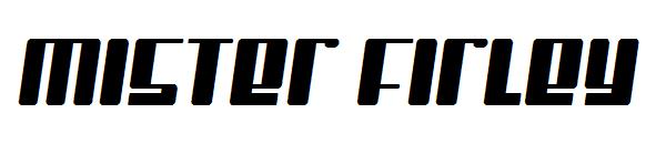 Mister Firley字体