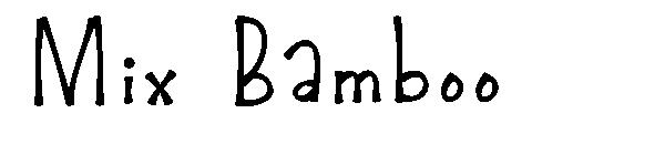 Mix Bamboo字体
