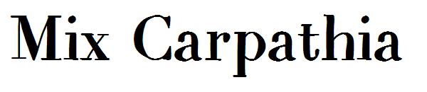 Mix Carpathia字体