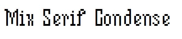 Mix Serif Condense字体