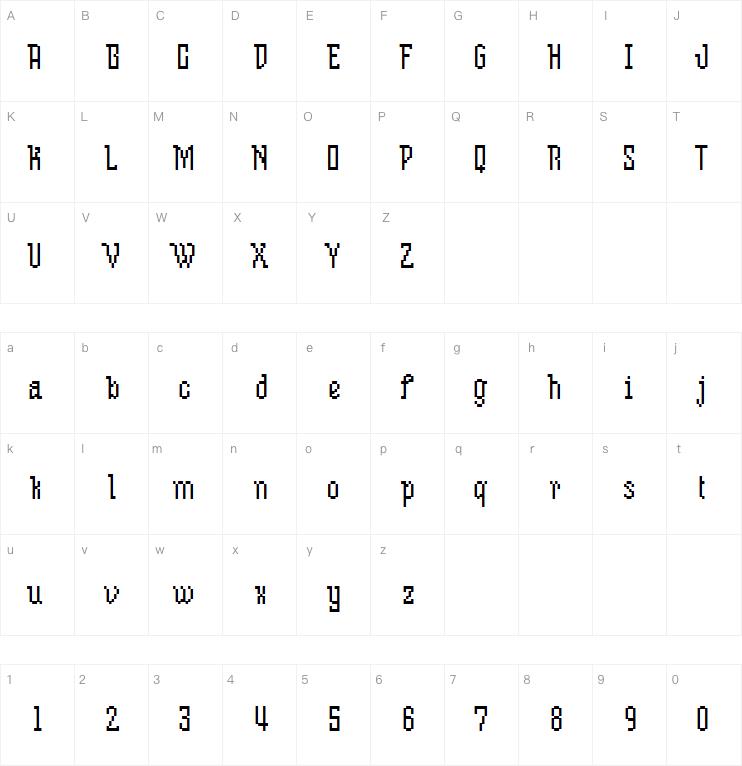 Mix Serif Condense字体