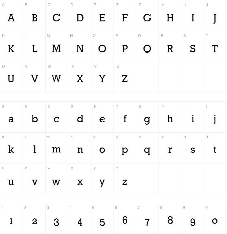 Mk Latino字体