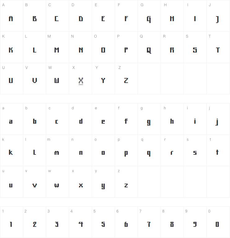 MK Zodnig Square字体