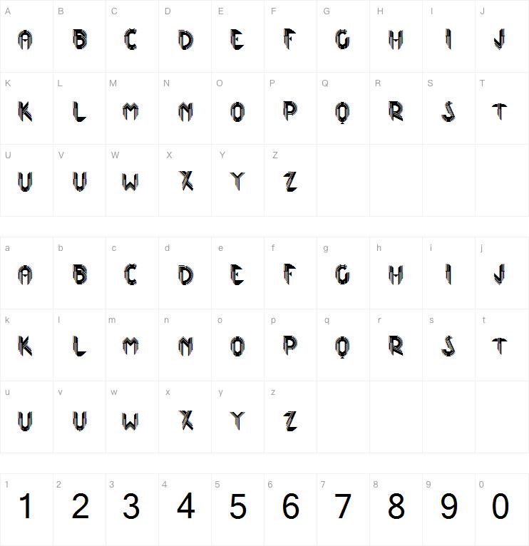 ML Roxy Initials KK字体