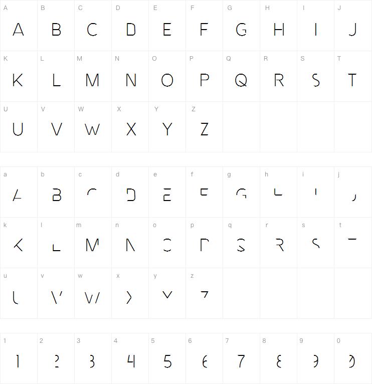 Mnml Fnt字体