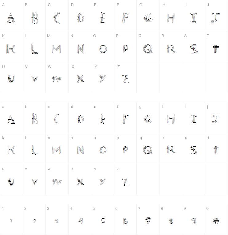 Moden Post字体