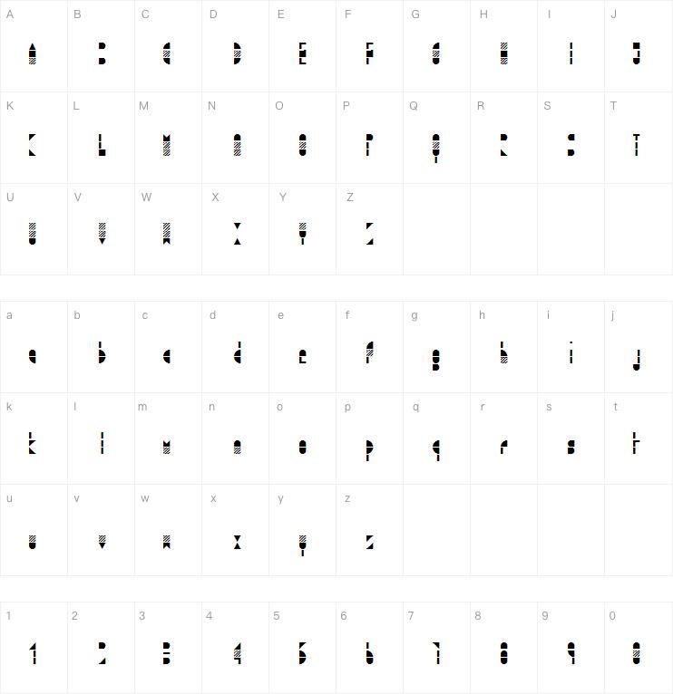 Modulo 3字体