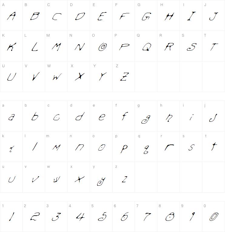 Mondo Messo Fonto字体
