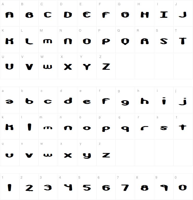 Monkey Phonics BRK字体