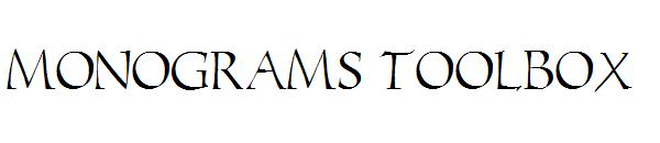 Monograms Toolbox字体