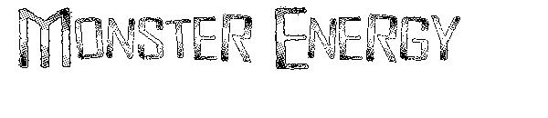 Monster Energy字体