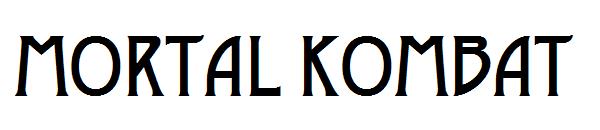 Mortal Kombat字体