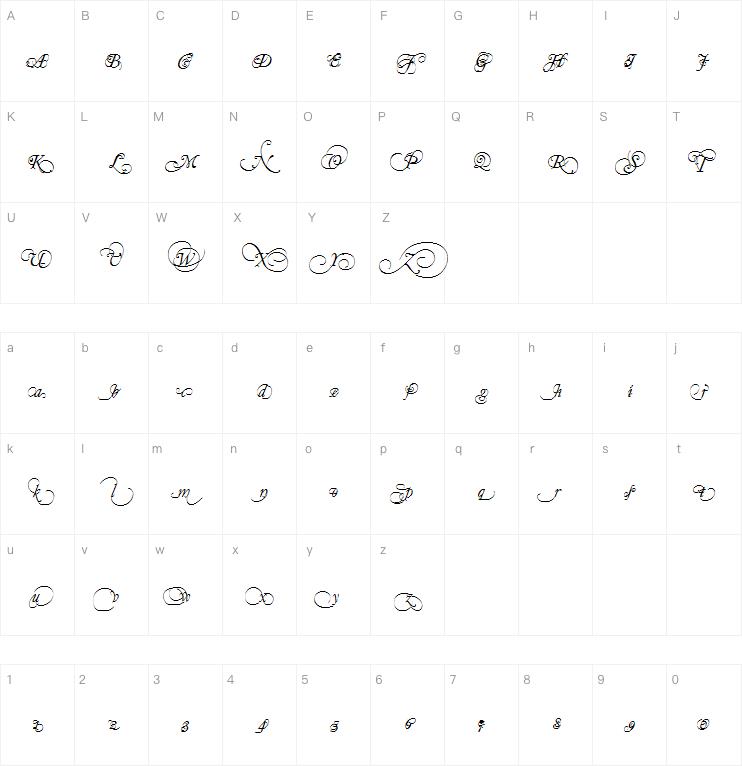 Mutlu Ornamental字体