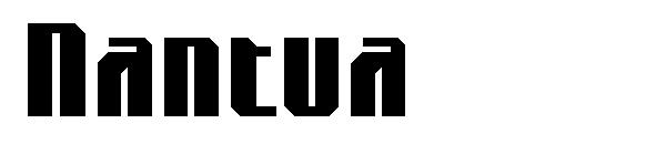 Nantua字体