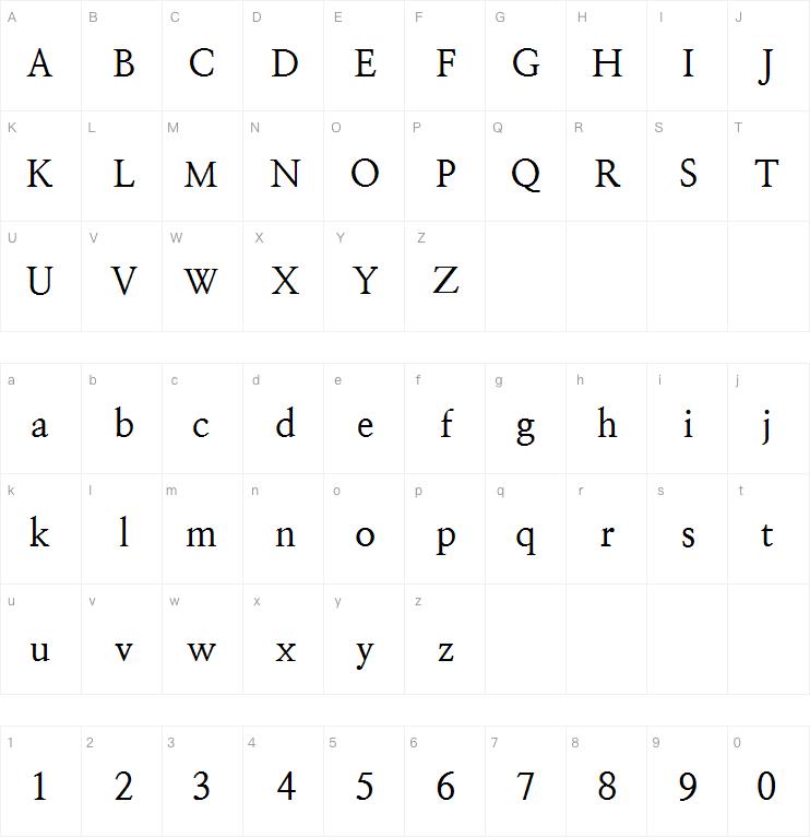 NanumMyeongjo Bold字体