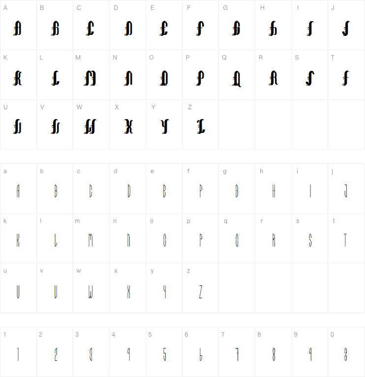 Naomis Citadel字体