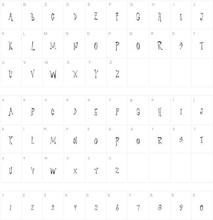Narcoleptic Dance字体