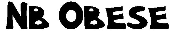 Nb Obese字体