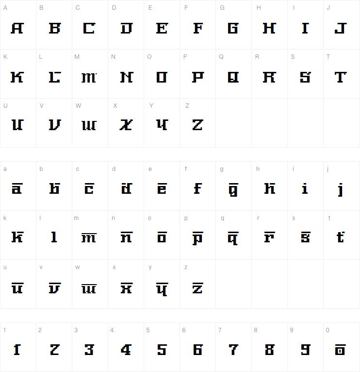 Nerima Number字体