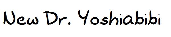 New Dr. Yoshiabibi字体
