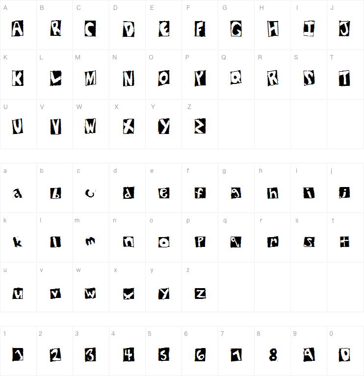 New York Statement字体
