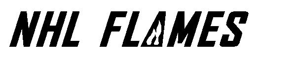 NHL Flames字体