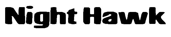 Night Hawk字体