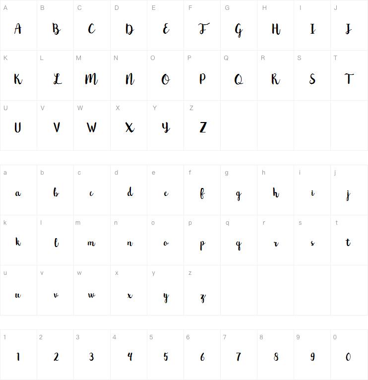 Northern Lights Script字体